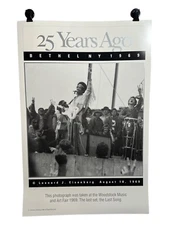 1994 Jimi Hendrix Poster Photos by: Leornard J Eisenberg 1969