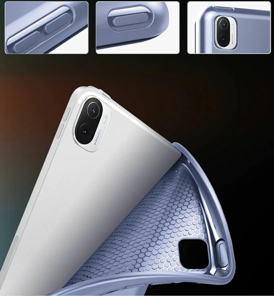 Funda Xiaomi Mi Pad 5 / Pad 5 Pro 11" Tablet Suave Triple Carcasa TPU + Película de Pantalla Foto 4 de 4