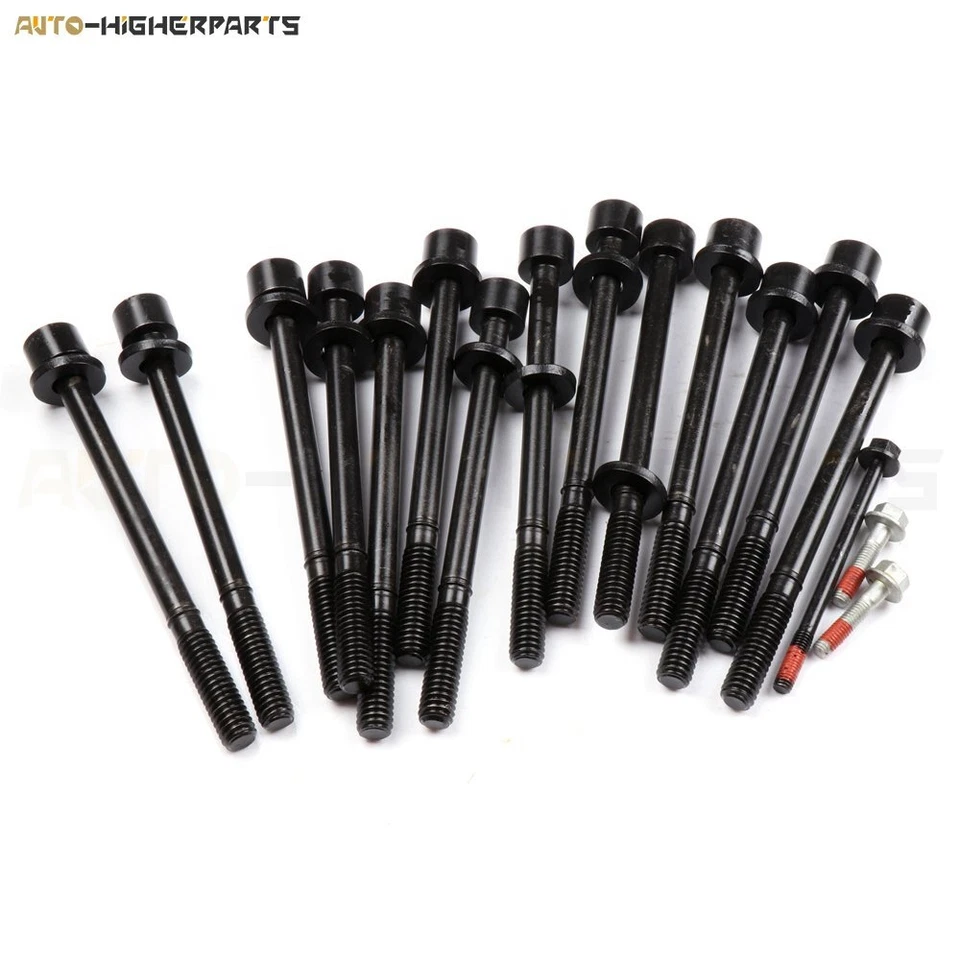 Комплект болтов головки блока цилиндров для 2002-2009 Chevy Trailblazer GMC Canyon 4,2 л 17 шт. - Изображение 3 из 4