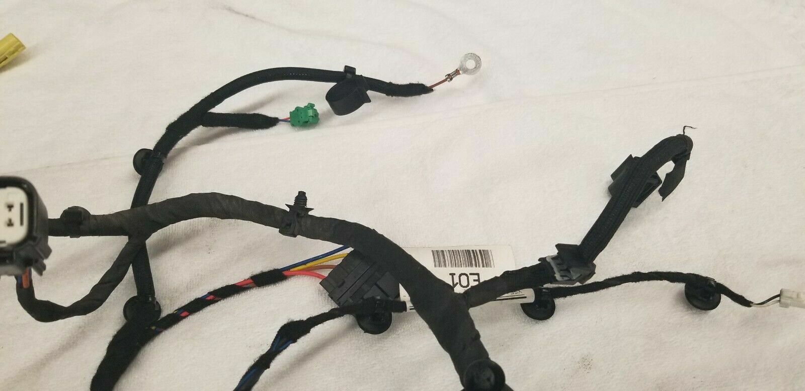 MCLAREN MP4-12C PASSENGER RIGHT SIDE DOOR WIRING HARNESS OEM 11M1151CP