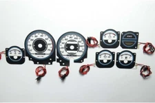 Jeep Wrangler YJ design 1 glow gauges dials plasma dials kit tacho glow dash shi