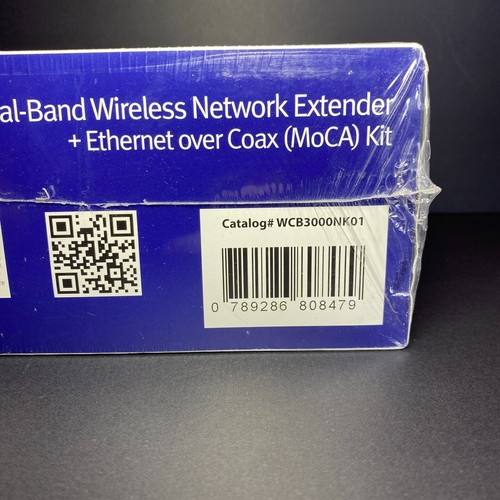 Actiontec Dual-Band Wireless Network Extender Ethernet over Coax MOCA Kit WCB300 - Picture 11 of 11