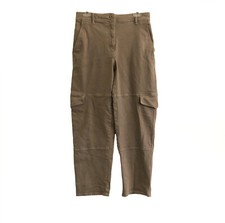 Aritzia Wilfred Maeve Utility Cargo Pants Tan Khaki Size 8