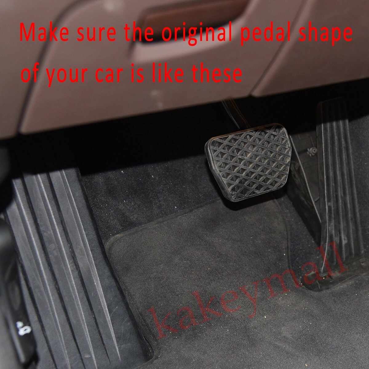 BMW 5er F10 F11 Pedale Set - Edelstahl & Gummi Für Gas, Bremse, Kupplung