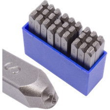 Metal Stamp Set, A-Z Alphabet, 0.125  Letter Height