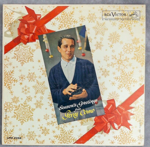 PERRY COMO 4-RECORD LOT: Seasons Greetings, By Request, It's Impossible +1 - Picture 6 of 11