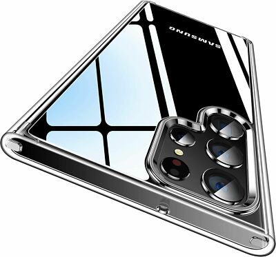 For Samsung Galaxy S25 S24 S23 Ultra S22 A54 A55 Crystal Clear Slim Case Cover