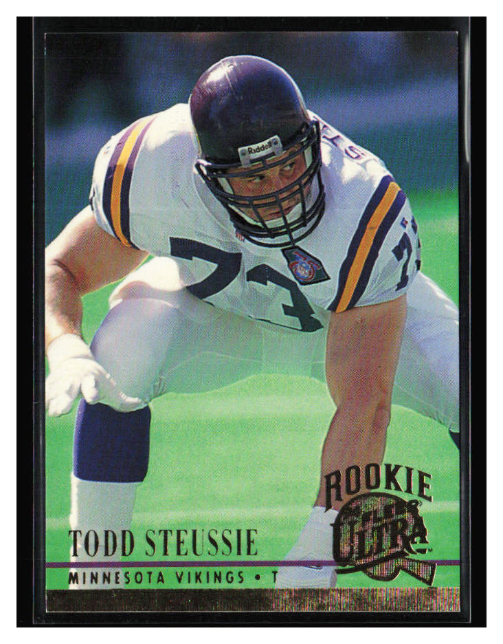 1994 Ultra  Rookie #446 Todd Steussie RC