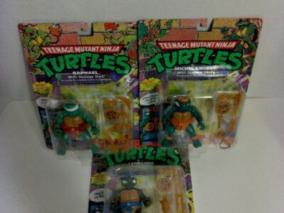 2022 Storage Shell Teenage Mutant Ninja Turtles Set of 3 Turtles NEW Playmates