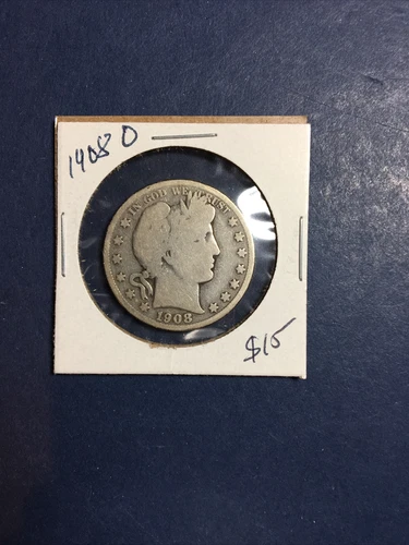1908-O  Barber Half Dollar, Good specimen