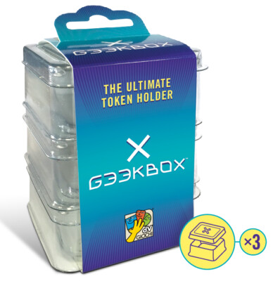 Geekbox Ultimate Token Holders (3pcs) by DV Giochi DVG9501