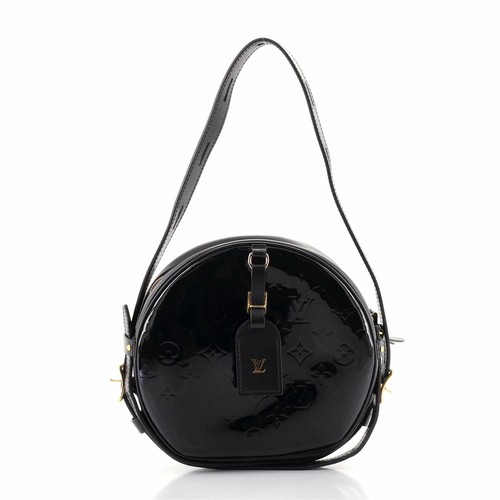 Louis Vuitton Boite Chapeau Souple Bag Monogram Vernis MM | eBay