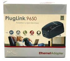 ASOKA PlugLink 9650 Powerline PL9650-ETH Ethernet Adapter NIB