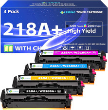 218A / 218X Toner Cartridge for HP Color LaserJet Pro 3201dw, 3301fdw 3301sdw