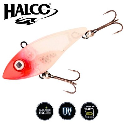 HALCO Allround Rattle in Vibra Lure TREMBLER 70XS Caviar