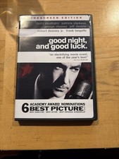 Good Night, and Good Luck. (DVD, 2005)