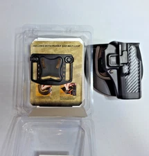 BLACKHAWK Serpa Holster for Glock 17/22/31 Carbon fiber finish Belt & Paddle