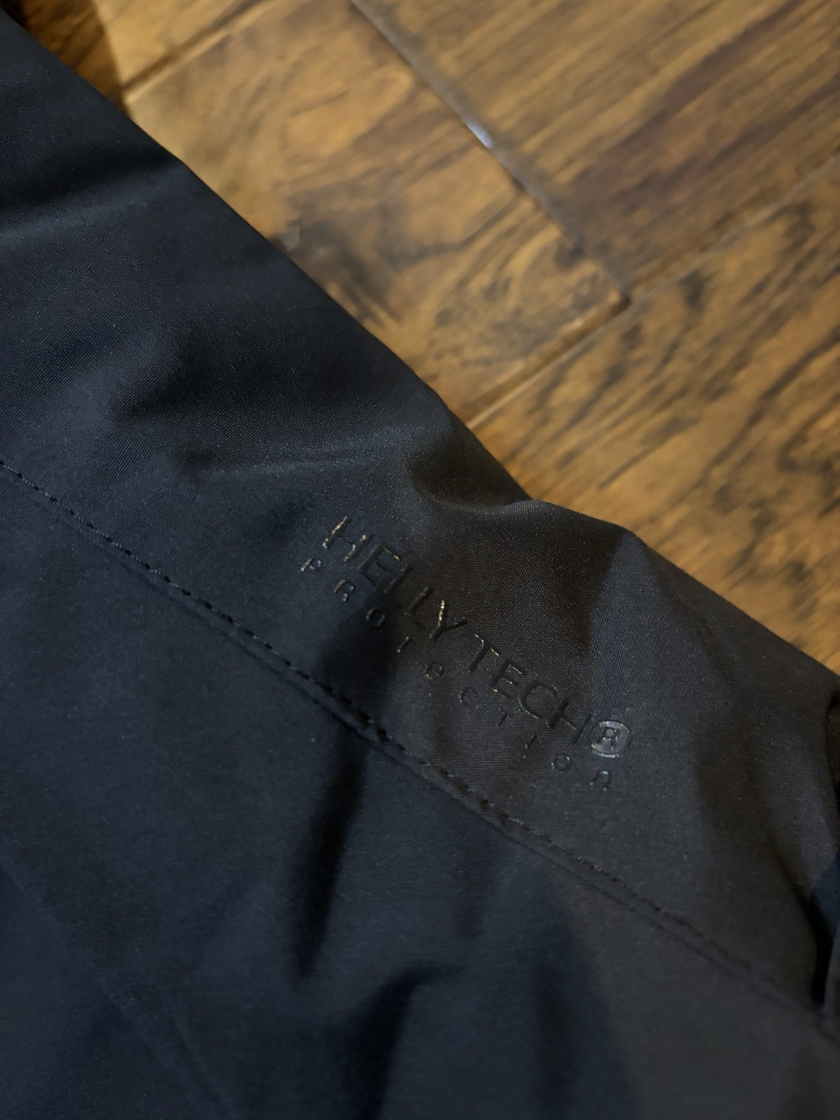 Helly Hansen Rigging Jacket Size Small Black Rain… - image 10