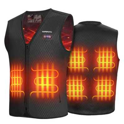 #ad KEMIMOTO Men Heated Vest Jacket Electric Thermal Warm Heating Winter NOT BATTERY $19.99