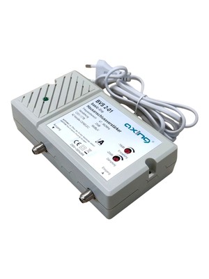 AXING BVS 2-01 Hausanschlussverstärker 25dB regelbar Kabel TV 862MHz