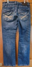 TK Axel Jeans Men's 32x32 Slim Boot Cut Medium Wash Denim Western Rodeo 