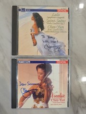 Chee-Yun SIGNED CD Espagnole Saint-Saens Violin Concerto & Vocalise 2CD Lot 2