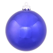 Shiny Cobalt Shatterproof Christmas Ball Ornament 2.75" (70mm)