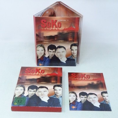 SOKO LEIPZIG Staffel 1 in einer Box mit 3 DVD Folgen 1-12 mit 548 Min SEHR GUT