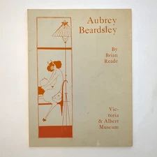 Aubrey Beardsley Victoria and Albert Museum Art Nouveau Book Reade 1966