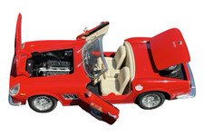 1961 Ferrari 250 GT California Spyder 1:18 Hot Wheels Red Diecast Model Car