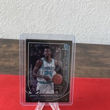 Topps 2023-24 Bowman Chrome Brandon Miller Gold Serial #13/50 Hornets NBA