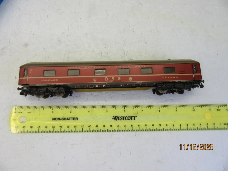 HO - Marklin 4064 Metal  Dining Car  "DSG" - LNIB - Image 2 of 4