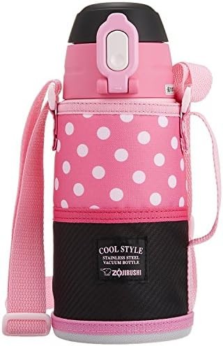Бутылка для прохладной воды Zojirushi Direct Drink из нержавеющей стали 0,6 л Розово-черная SD-JK06-BP