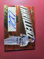 2022 Leaf Metal RED Prizm  Chase Delauter Autograph  1/1