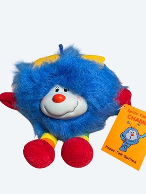 Taco Bell Hallmark Happy Talk Sprite Plush Blue Champ 1983 Vintage