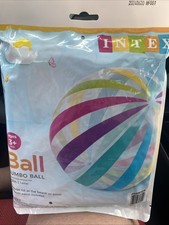 Intex 42" Jumbo Beach Ball Pool Swimming New Hard To Find