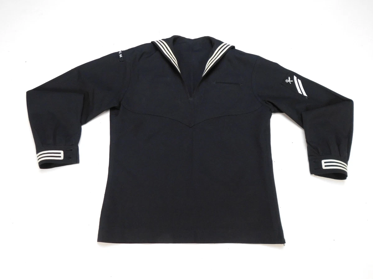 dress blue creases navy Us Blues In Original Militaria Uniforms (2001-Now) for sale Less Linen Button Front Size:36W X 34L slip-on Uniform Blue dress with blue