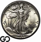 1941 Walking Liberty Half Dollar, Premium Quality Superb Gem BU++
