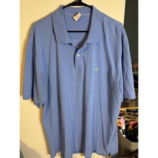 Brooks Brothers Performance Polo Shirt Mens XXL Blue Short Sleeve Golden Fleece
