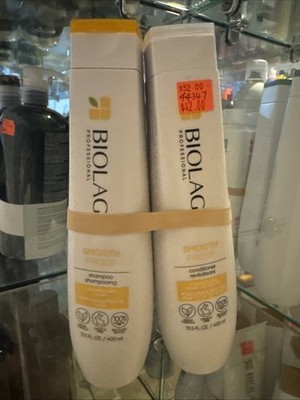 Biolage Smooth Proof Shampoo & Conditioner 13.5oz Frizzy Hair New Sealed