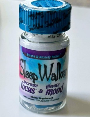 Sleepwalker 20ct Caps Focus Increase Mood Enhancer 