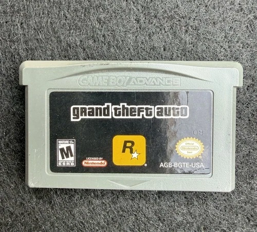 Grand Theft Auto (Nintendo Game Boy Advance, 2004) Authentic Tested