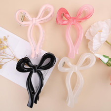 4 Pcs Bow Hair Clips Elegant Hair Claw Butterfly Hair Accessories for Girls Nons