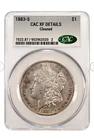 1883-S Morgan Dollar - CAC XF Details - KEY DATE