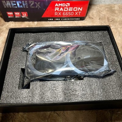 MSI Radeon RX 6650 XT MECH 2X 8G OC 8GB GDDR6 Graphics Card | eBay