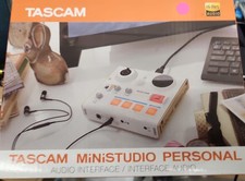 TASCAM Ministudio Personal Podcasting Broadcast Audio Interface Open box