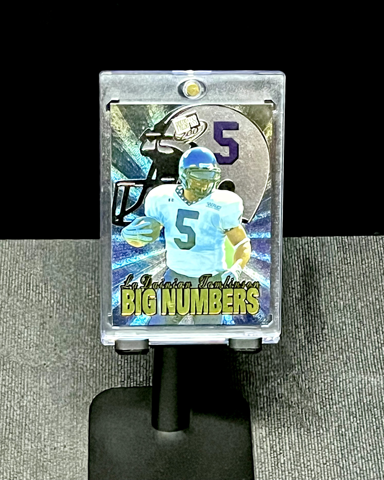 LaDainian Tomlinson Press Pass Big Numbers #4 Base