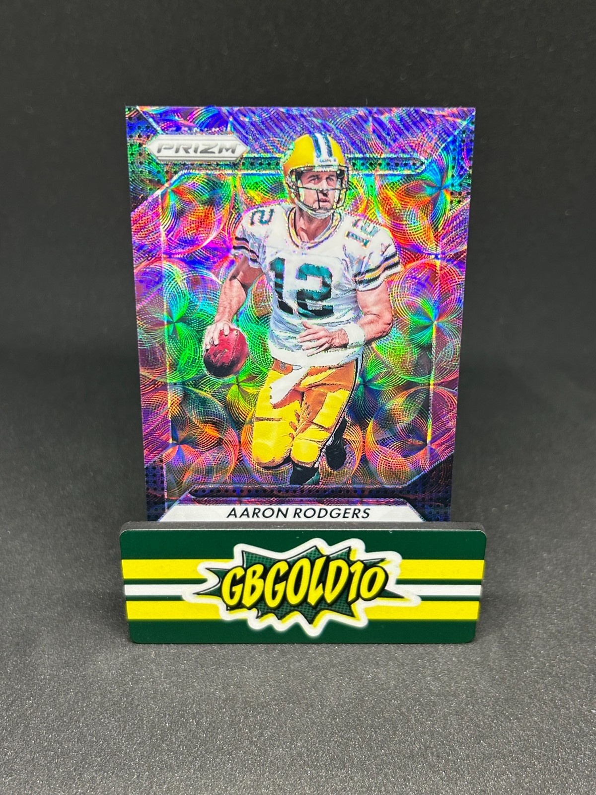 2016 Panini Prizm - Aaron Rodgers #89 Purple Scope Prizm /99
