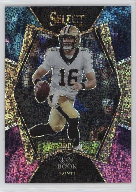 2021 Panini Select Premier Level Cosmic Prizm Chuba Hubbard #176 Rookie RC 06od