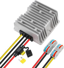 20A 240W Golf Cart DC-DC 24V 36V 48V to 12V Waterproof Converter Voltage